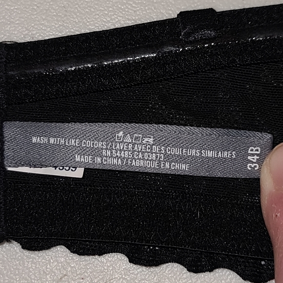 SOLD Women's Aerie Lace Strapless Bra Size 34B - Picture 3 of 9